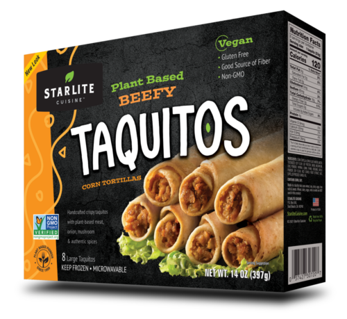 Vegan Beefy Style Taquitos