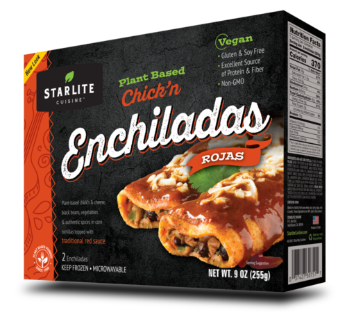 Vegan Enchiladas Rojas