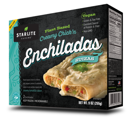 Vegan Enchiladas Suizas